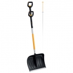 Телескопический скрепер для уборки снега Fiskars X-series