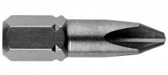 Биты Metabo Phillips PH 1x25 мм - 3 шт