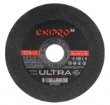 Круг отрезной по металлу Дніпро-М ULTRA 125 1,0 BOX (10 шт)
