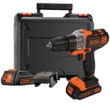 Аккумуляторный шуруповерт Black&Decker MT218KB Multievo (2 АКБ)