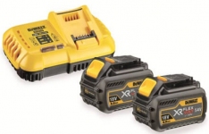 Зарядное устройство и 2 Аккумулятора DeWALT DCB118T2 XR FLEXVOLT