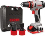 Аккумуляторный шуруповерт CROWN CT21081HQ-2 BMC