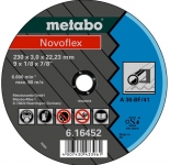 Диск отрезной по металлу Metabo Novoflex прямой TF 41 (230x3,0х22,2 мм)