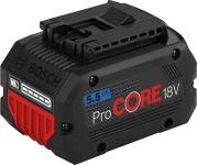 Аккумулятор Bosch Li-ion ProCORE 18 В/5,5 Aч